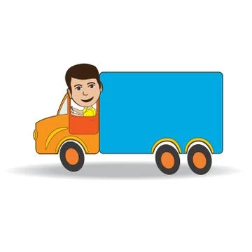 Truck-driver Stock Illustration