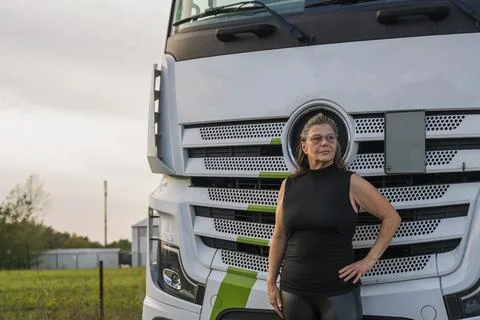 Truck driver Stock Photos