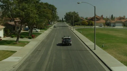 Truck driving away Video stock 77973080
