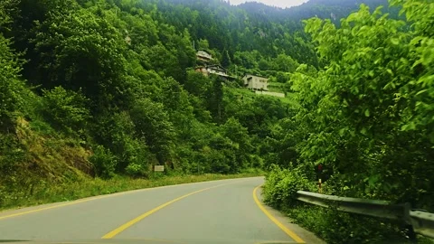 A truck driving down the. Stock Footage 284629291