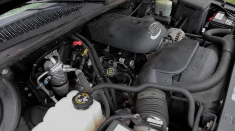 Truck engine Stock Footage 46201047