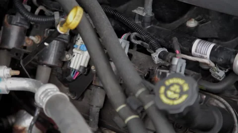 Truck engine Stock Footage 46201203