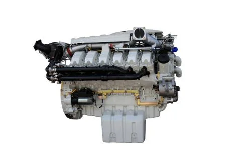 Truck engine Stock Photos