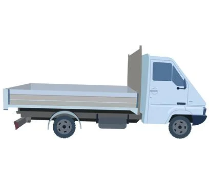 Truck icon illustrated in vector on white background Stock Illustration