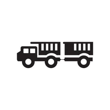 Truck icon Stock Illustration