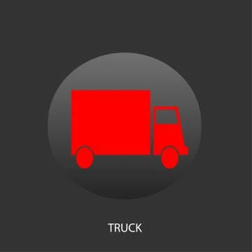Truck icon Stock Illustration