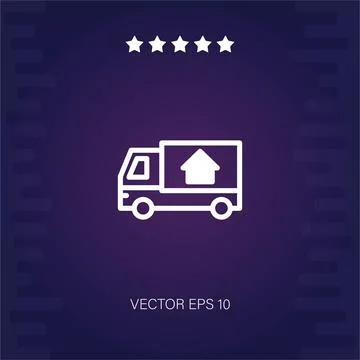 Truck  icon Stock Illustration