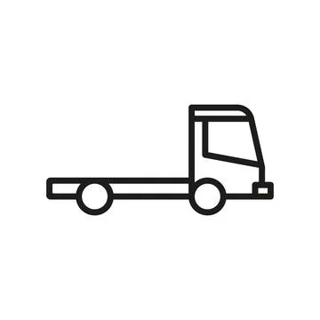Truck icon vector design templates simple and modern Stock Illustration