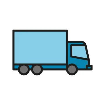 Truck icon vector design templates simple and modern Stock Illustration