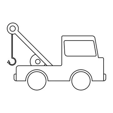Truck icon vector Stock Illustration