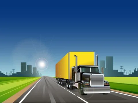 Truck Stock Illustration