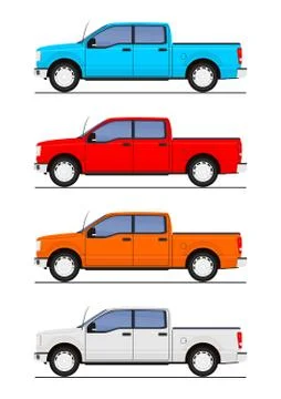 Truck. Stock Illustration