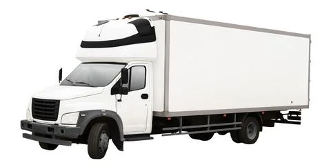 Truck on isolated background isolate Stock Illustration