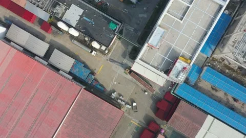 Truck is loading in Warehouse Stock Footage 166962228