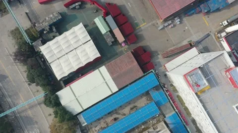 Truck is loading in Warehouse Stock Footage 166962436