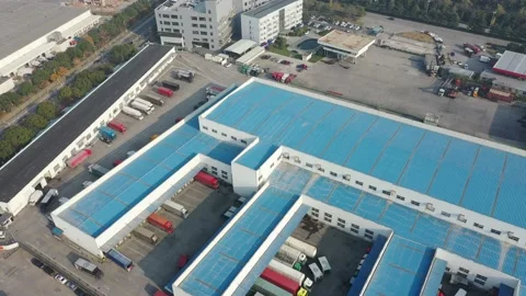 Truck is loading in Warehouse Stock Footage 166964266