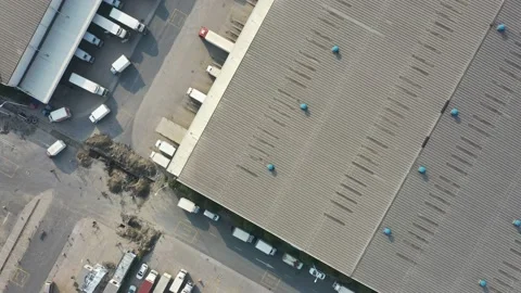 Truck is loading in Warehouse Stock Footage 166964401