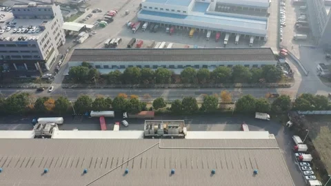 Truck is loading in Warehouse Stock Footage 166964644