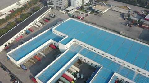 Truck is loading in Warehouse Stock Footage 166965072