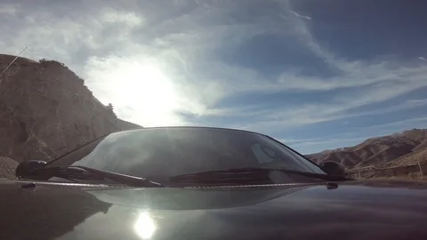 Truck in the Mountain Video stock 85515904