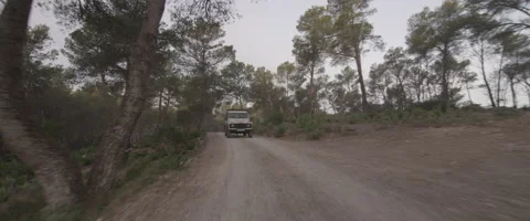 Truck moving on the road Video stock 65876528
