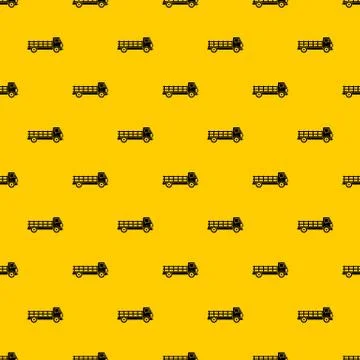 Truck pattern vector 스톡 일러스트