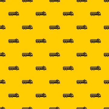 Truck pattern vector 스톡 일러스트