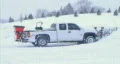Truck Plowing Snow HD Footage