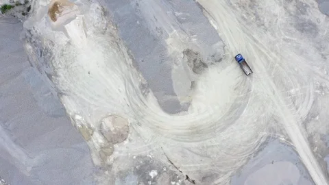Truck in quarry Stock Footage 110628937