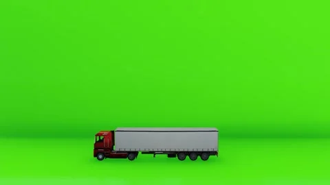 Truck on the road Stock Footage 265529158