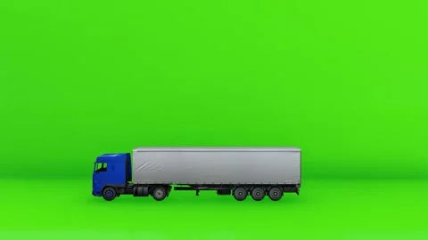 Truck on the road Stock Footage 265529293