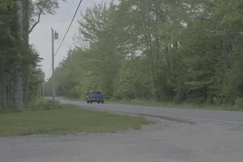 Truck On Road Stock Footage 312653998