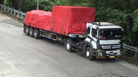 Truck Trailer Video stock 238774316