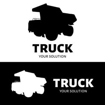 Truck vector logo Stock Illustration