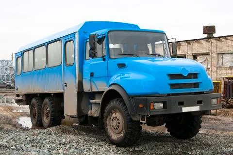 Truck for workers Stock Photos