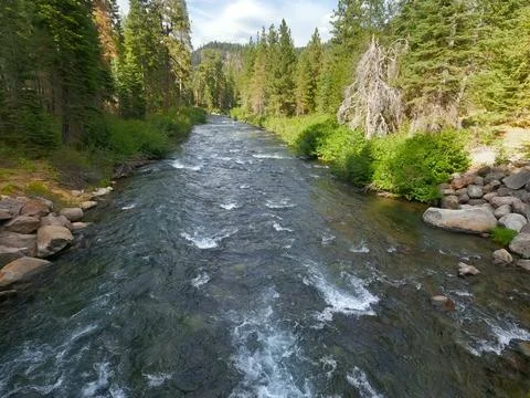 Truckee River Stock Photos