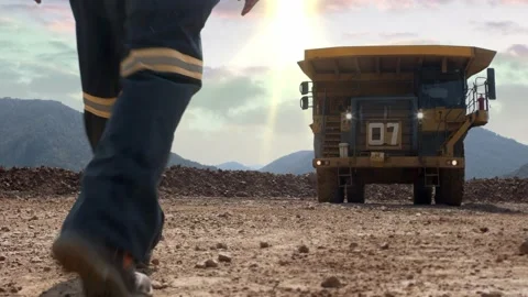 Trucker Stock Footage 166063598