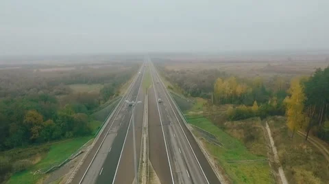 The trucker on the road Stock-Footage 58756728