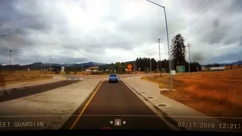 Trucker Vs. Trucker Stock Footage 205545603