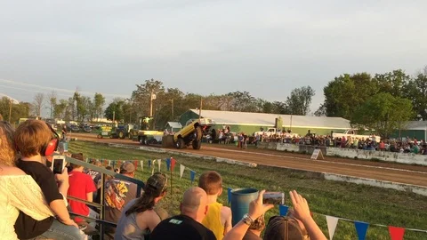 Truckpulling Stock Footage 95596652