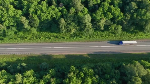 Trucks deliver construction materials to different parts of the country. Trucks Stock Footage 157530678