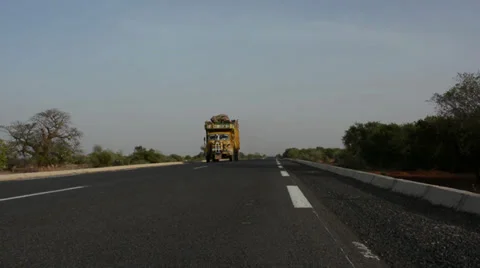 Trucks Video stock 36472563