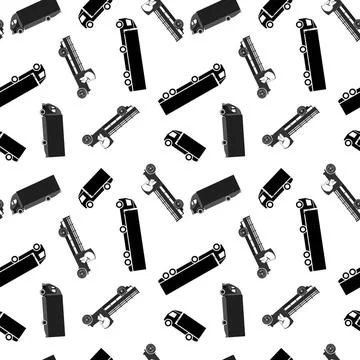 Trucks seamless pattern trucks seamless pattern, abstract texture; vector ... Stock Photos