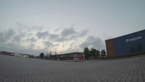 Trucks traffic to the customs Stock Footage 83626858