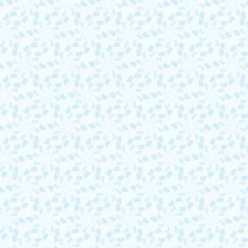 True ice seamless pattern in light blue Illustrazione stock