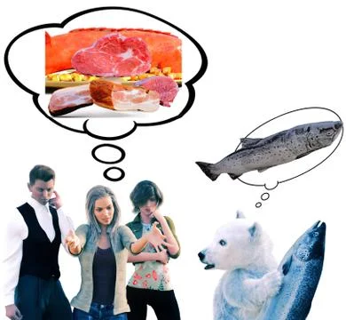 The true intension Stock Illustration