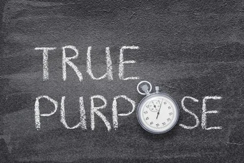 True purpose watch Stock-Fotos