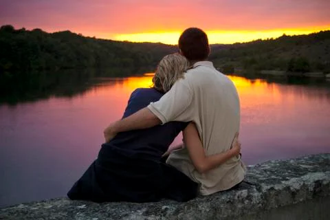True romance Stock Photos