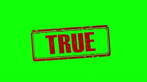 True Rubber Stamp. 4K Chroma key. Alpha Channel Video stock 234613030