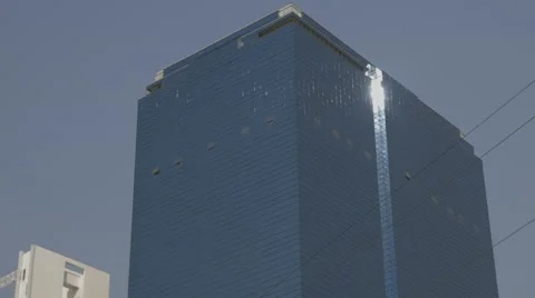 True Tower on Ratchadaphisek Road Stock Footage 48200717